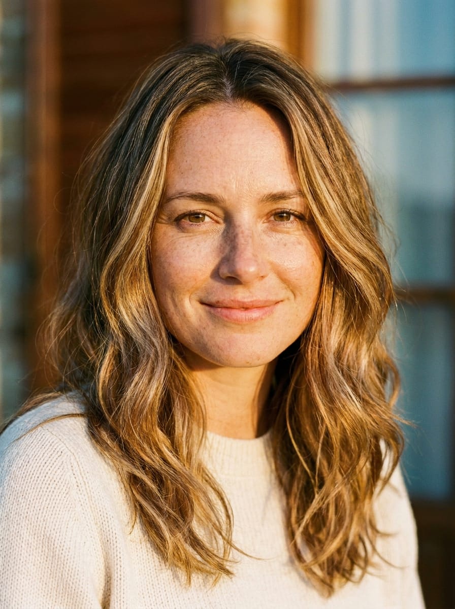 Dunkelblond mit goldblonden Highlights - Dunkelblonde Haare mit Highlights